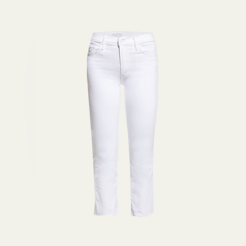 The Insider Crop Step Fray Jeans